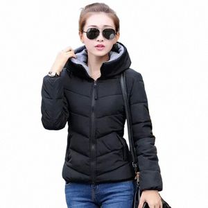red Female Coats Short Quilted Padded Black Zip-up Women's Jacket Duck Down Cropped Thick Padding Yellow Modern Cheap Clothes a3nZ#