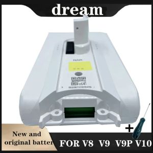 Mats Ny V10 VVN3 Ersättningsbatteri för Dreame Handheld Cordless Vacuum Cleaner V10 VVN3 VVN4 V9P Tillbehörsdelar V9 XR -batteri