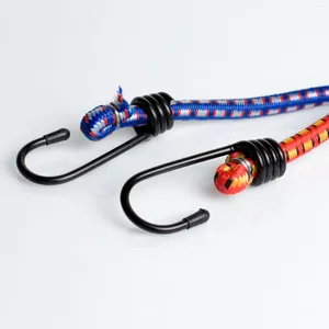 Крючки, 25 шт., спиральный шнур, эластичная веревка для улицы, железная обвязка