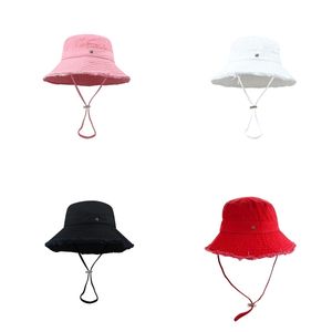 Модные мужские шляпы-ведра с широкими полями le bob, дизайнерская кепка, однотонная, повседневная, casquette luxe, с плоским верхом, дышащая женская шляпа-ведро, дизайнерские аксессуары hg143
