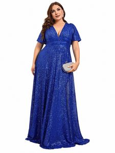 plus Size Party Dres Fi Women Wedding Elegant Beaded Corset Bridesmaid Dres Large Size Lady Solid Color Evening Gowns N3H6#