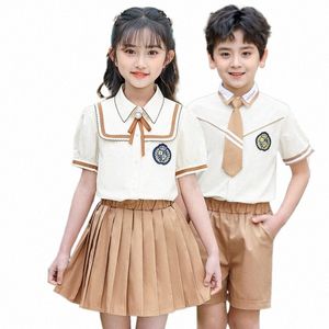 customized kindergarten uniforms, British style graduati uniforms, summer school uniforms, primary school clothes m1wt#