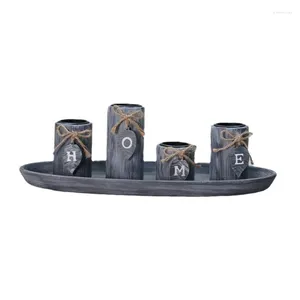 Candle Holders Zestaw świecznika Pucharu Pucharu 4PC