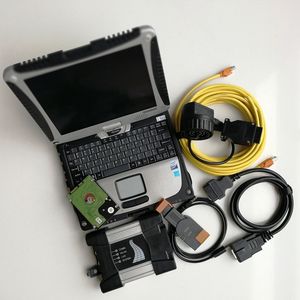 För BMW ICOM Next Auto Diagnostic Programming Tool A2 med dator CF19 4G ToughBook Laptop V06.2024 S // OFT/WARE 1TB HDD