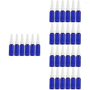 Garrafas de armazenamento 30 pcs spray garrafa nasal contínua pequena portátil