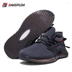 Casual Shoes Men Breattable Non-Slip Lace Up Athletic Sports Sneaker Water Resistant Running Walking Shoe Baasploa Ankomst