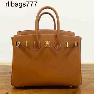 Bag Leather Bk Designer Handbag Pure Sewn Platinum 25 Luxury High Setting Barenia Saddle Handbag 30 Fashion