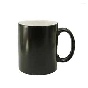 Tassen 1 Stück 350 ml Farbwechselbecher Zufallsmuster Keramik Kaffee Milch Teetasse Geschenk für Freunde Liebhaber