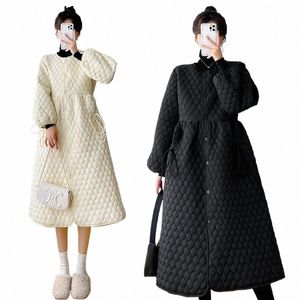Zima koreańska spódnica projekt lg parkas płaszcze kobiety plus size 4xl luźne kurtki chaquetas swobodne ciepłe casaco eleganckie płaszcze j1ia#
