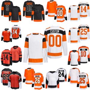 Kobieta młodzież Mężczyzna Hokej 89 Cam Atkinson Jerseys 14 Sean Couturier 10 Bobby Brink 26 Sean Walker 5 Egor Zamula 25 Ryan Poehling 24 Nick Seeler Cam York 2024 Stadium Series