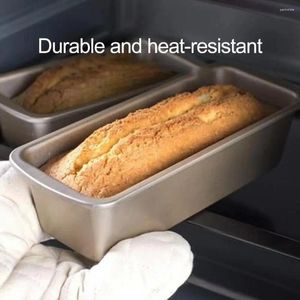 Stampi da forno Stampo per dolci Scatola per toast antiaderente Acciaio al carbonio resistente alle alte temperature per feste in cucina domestica