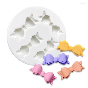 Baking Moulds Bow Bowknot Silicone Mold Sugarcraft Chocolate Cupcake Resin Fondant Cake Decorating Tools