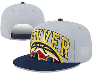 „Nuggets” Caps 2023-24 unisex luksusowy moda bawełniana bawełniana czapka baseballowa kapelusz snapback hurt haft haftowy wiosna letnia czapka hurtowa a5