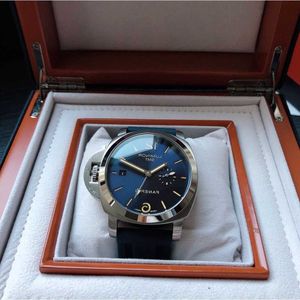 Relógio de designer relógios para homens movimento automático mecânico safira espelho 44mm pulseira de borracha esporte 94ti