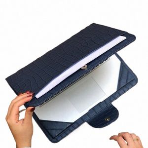 xmessun Krokodil Muster PU Leder Laptop Sleeve Tasche 2023 Notebook Fall Abdeckung Tasche Für 13,3 zoll MacBook Air Pro Retina y128 #