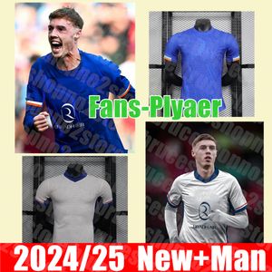 Ny 2024 Cher Enzo Home CFC Soccer Jerseys Retro Collection Away Joao Felix Pulisic Mount Havertz Sterling Jersey Children's Clothing Player Fan West West