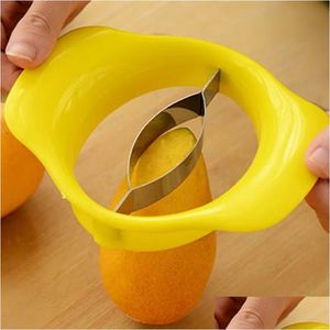 Fruit Vegetable Tools Mti-Functional Mango Splitter Corers Creative Peeler Stainless Steel Apples Slicer Cutter Kitchen Yfa2006 Drop D Otmoy