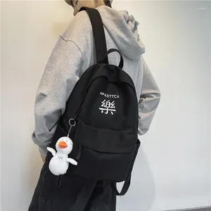 Backpack 2024 Female Canvas Women Vintage School Bag Teenage Girl Cute Fashion Ladies Book