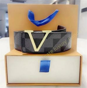 Men Designers Belts Classic fashion casual letter smooth buckle womens mens leather belt width 3.8cm with orange box 5A