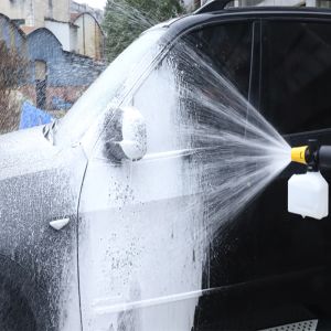 400 ml skumlans för högtryck brickor fyrkantigt snöskumgenerator för Karcher Lavor Pressure Car Wash Connect Wash Gun to Use