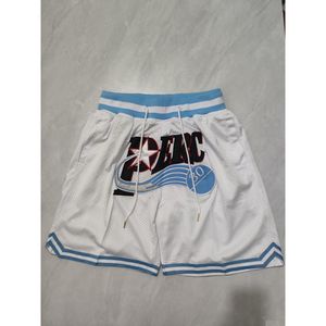 Kör shorts basketvita 30 sportkläder med blixtlåsfickor storlek s-xxxl mix match order droppleverans utomhus atletisk outd otogo