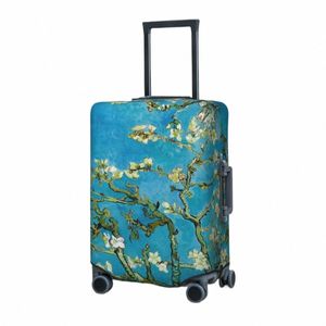 almd Blossom Suitcase Cover Vincent Van Gogh Travel Protector Holiday Useful Lage Case H51n#