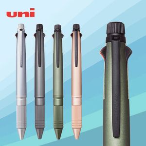 Japan Uni Jetstream Metal 5 In 1 Ballpoint Pen/Mechanical Pencil MSXE5-2000A Low Center of Gravity 0.5mm Business Elegant 240416