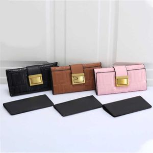 Wallet Bags Purses Luxury Short F Versatile Womens Designer Wallets Women Purse Classic Double Pattern Zipper Letter 230218 Mvrdn