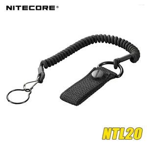 Lanternas Tochas Nitecore NTL20 Tactical Lanyard Perfurado Corda 25.4mm Lâmpada Tocha Segurança