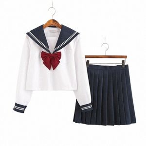 Japońska mundury szkolne spódnica marynarz stroi