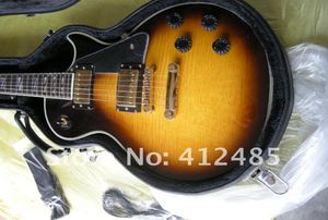 Najwyższej jakości tytoniowy kolor Burst Lp g Niestandardowy z Golden Hardware Electric Guitar w magazynie No Case6833080