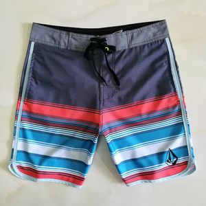 Erkek Marka Bermuda Su geçirmez Quickdry Board Shorts Fitness Spor Salonu Sörf Pantolon De Bain Homme Yüzme Gagası 240321