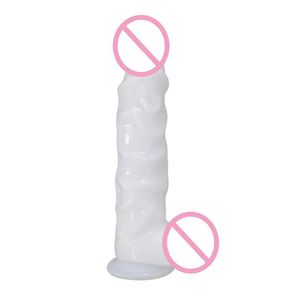 Nxy dildos dongs artificiell dildo super stor tjock kvinnlig protespenis med sugkopp av högkvalitativ TPE -material Masturbator 240330