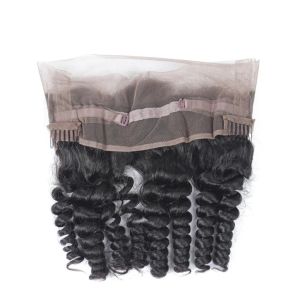 Maxine 4x4 5x5 Loose Wave Lace Closure Frontal Only 13x4 13x6 Ear to Ear Curly Transparent Lace Frontal 360 Frontal Closure