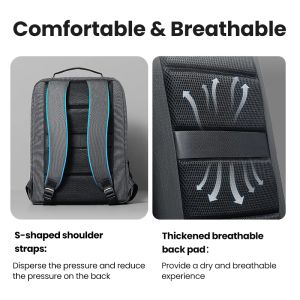 Mochila de laptop Ugreen para MacBook Pro Air 15.6 Caixa de 15 polegadas para MacBook HP Lenovo Ipad Bolsa de viagem à prova d'água