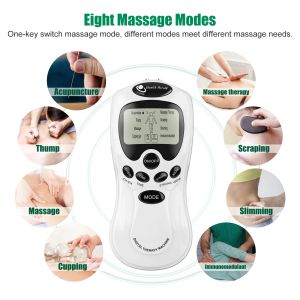 TENS UNITÀ EMS Muscolo Muscolo Fisioterapia Microcorrente Pulse a bassa frequenza Anti-cellulite Massager EMS MASSAGE EMS ELETTRICO MASSAGGI EMS