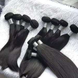 Bundles Bundles Bone Straight Bundles 100% Unprocessed Human Hair Bundles Virgin Hair12A grade 3 Bundles Remy Hair Double Weft