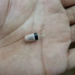 Fones de ouvido 108b Audências auditivas sem fio Mini Menores fones de ouvido invisíveis para fones de ouvido (apenas 108b)