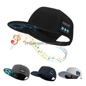 Earphone Accessories New Music Tktemu Bluetooth Hat Drop Delivery Cell Phones Phone Dhd6B