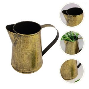 Vasi Galvanizzato Vaso Fiore Fiore Provino Creativo Acquare Watering Can Plant Bouquets Briching bucket