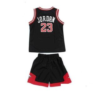 Zestawy odzieży Zestawy odzieży 17 chłopców i dziewcząt Ubrania koszykówki sportowe Kamizelki Kamizelki Baby Summer Childrens Suit262l Drop dostawa dhoqb