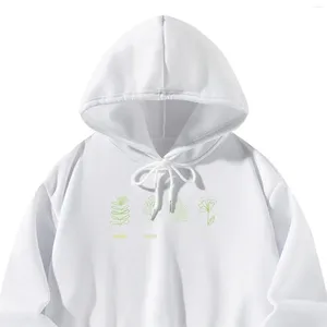 Kvinnors hoodies Womens Crop Hoodie Casual DrawString Trendy Soft Drop Shoulder Sportkläder för att köra Travel Workout Pending White