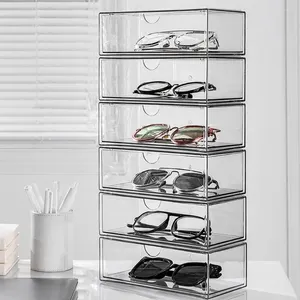 Decorative Plates Drawer Storage Box Sunglass Cases Glasses Watch Sunglasses Holder The Pet Display Organizer