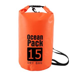 2L/5L/10L Outdoor Dry Sack Waterproof Swimming Bag Rafting Kayaking River Trekking Rafting Fishing Floating Boating Water Bag