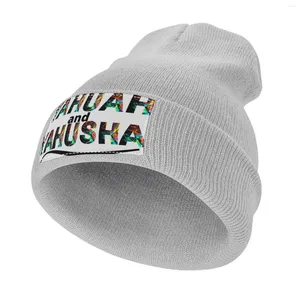 Berets Yahuah And Yahusha (black Multi) Knitted Cap Golf Beach Hat For Women Men's