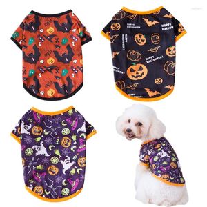 Hundkläder halloween kläder för stora hundar jultryck tröja våren höst vinter husdjur tröja produkter