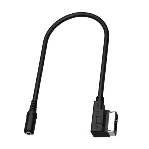 CAR AMI AUX CABLE MMI AMI till 3,5 mm Musikljud Audio Adapter för Audi A3 A4 A5 A6 Q5 Q7