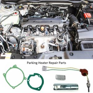 Kit de reparo de plugue de brilho 12V 5kW/2kW Air a diesel Partes do aquecedor de estacionamento Partes do monte de remoção de barcos de carro