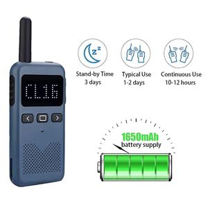 Mini Walkie Talkie Retevis RB619 Walkie-Talkies 6 PC Caricatore a sei vie portatili a due vie Radio HT per il ristorante dell'hotel Walky Talky