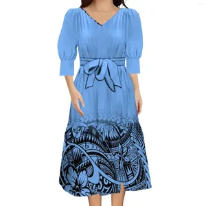 Sukienki imprezowe 2024 Summer Mody Sukienki dla kobiet Wysokiej jakości bankiet Polynesian